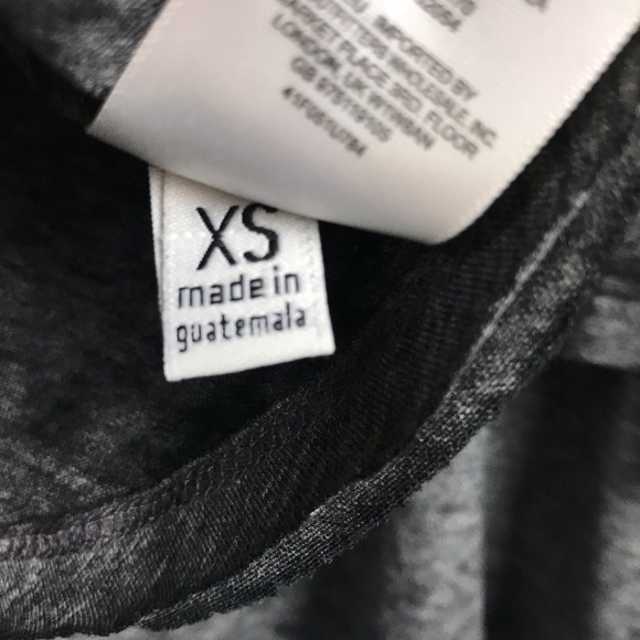 🆕 We the Free People Black Gray burnout tank Top - Picture 7 of 7